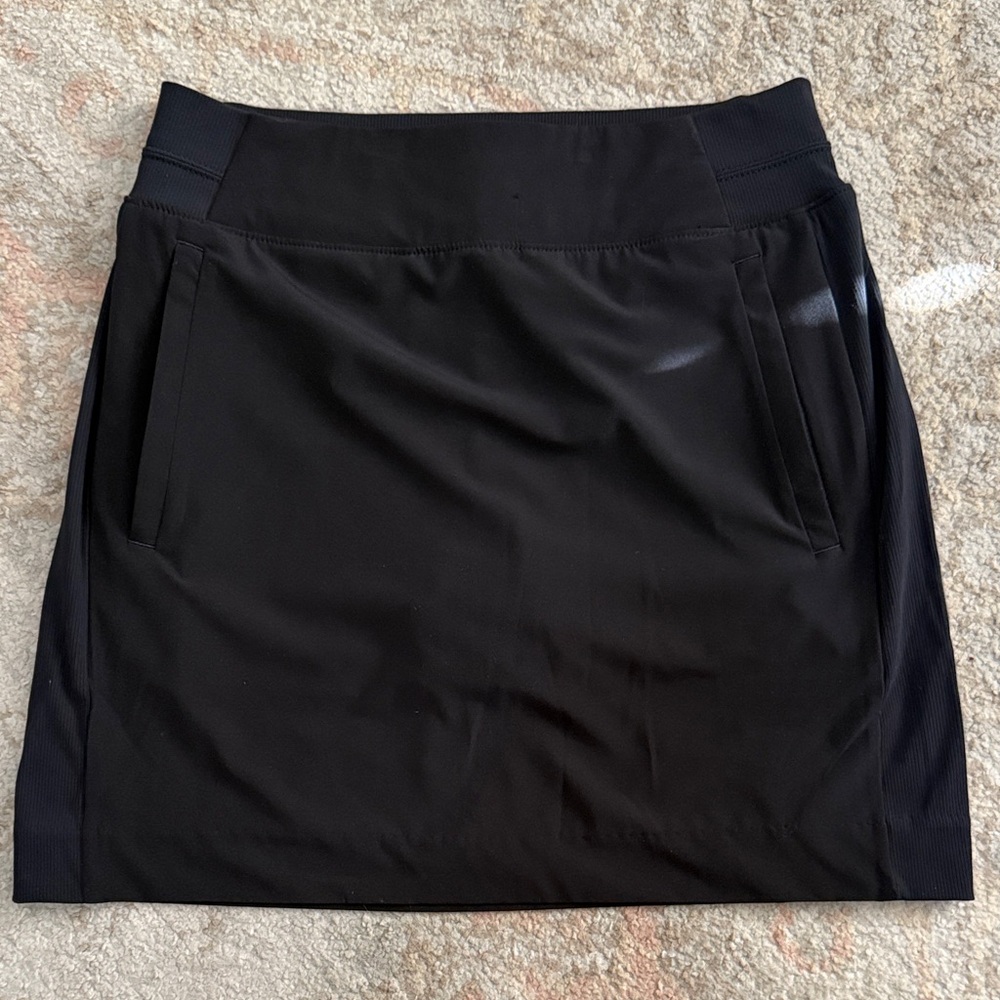Athleta Black Athletic Skirt